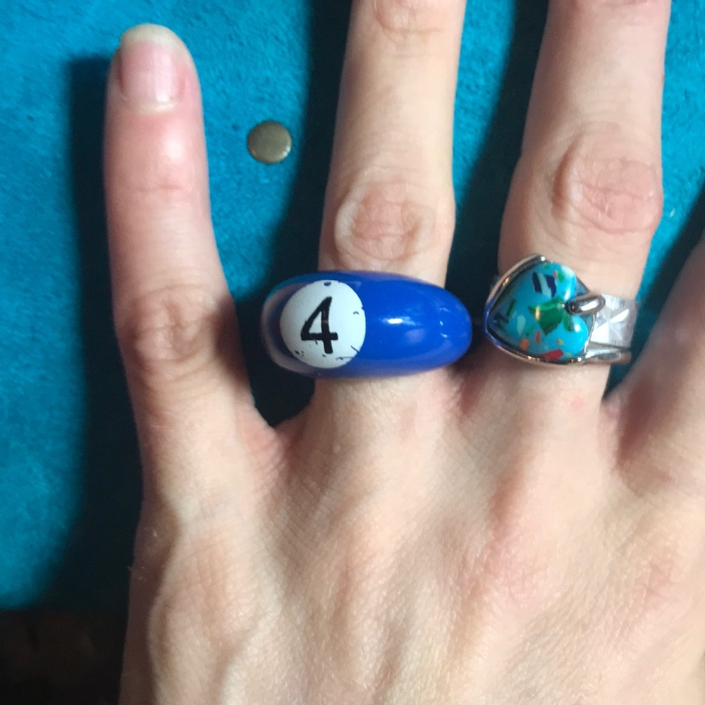 Vintage billiard ring from Russia